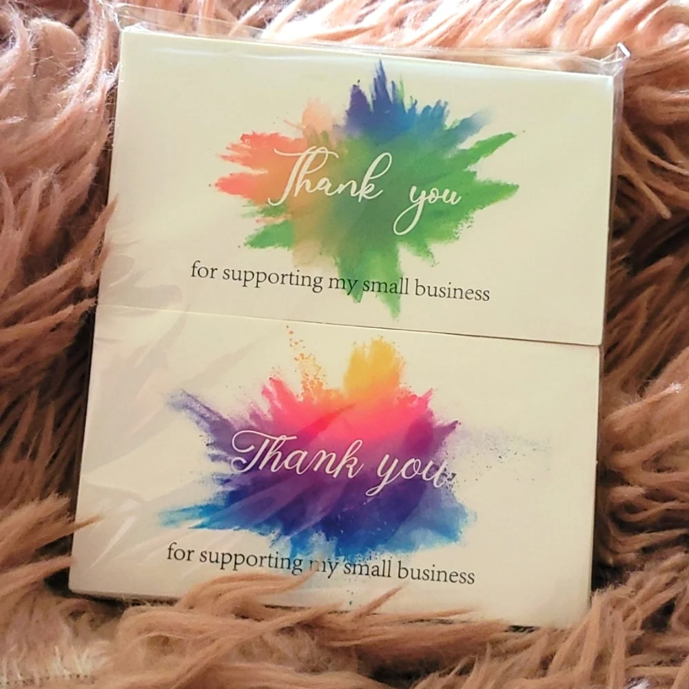 💍 (60) THANK YOU cards
